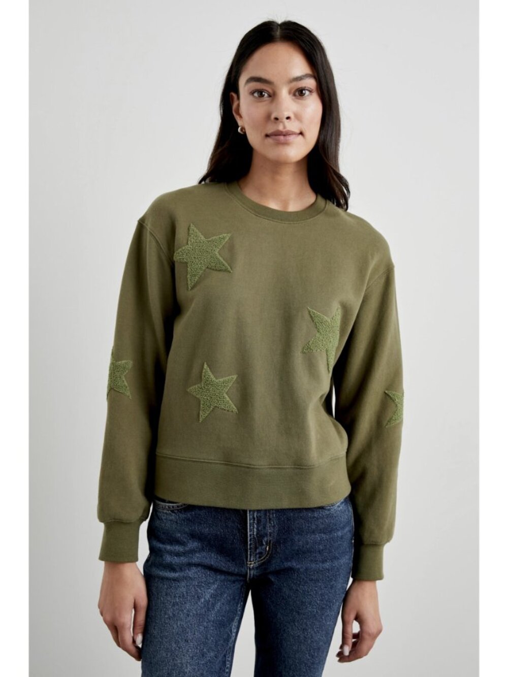 Rails Sonia Star Appliqué Sweatshirt